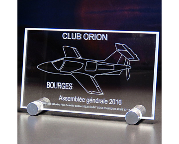 Plaques gravées