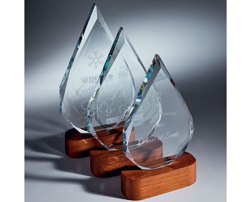 Trophée en boisdiamant