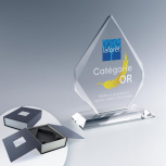 Trophée Diamant Verre