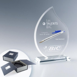 Trophée Flamme Verre