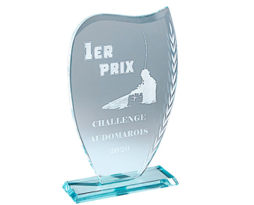 Troph&eacute;e en verreElegance